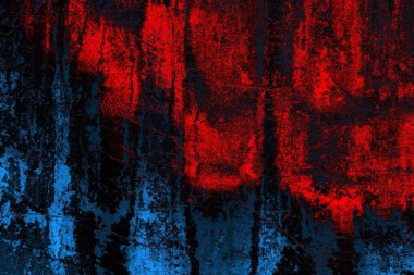 Çizik ve çatlaklarla metal doku