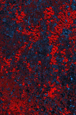 Dökülen boya paslı metal dokusu