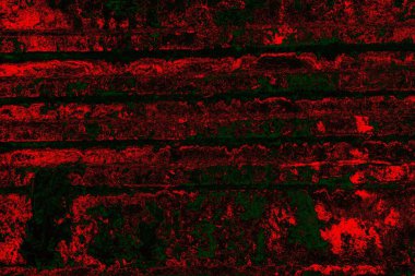 Çizik ve çatlaklarla metal doku