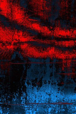 Çizik ve çatlaklarla metal doku