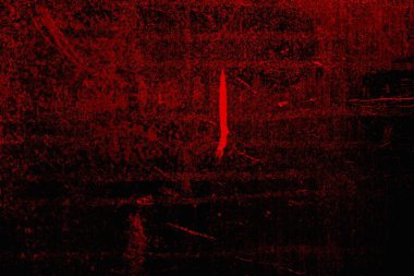 Çizik ve çatlaklarla metal doku