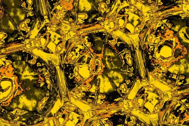 Kırmızı sarı ve siyah renkli kirli duvar, desenli arka plan.