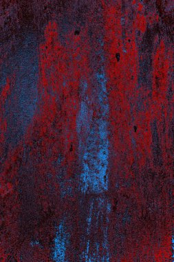 Çizik ve çatlaklarla metal doku