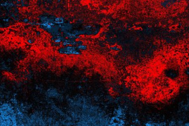 Çizik ve çatlaklarla metal doku