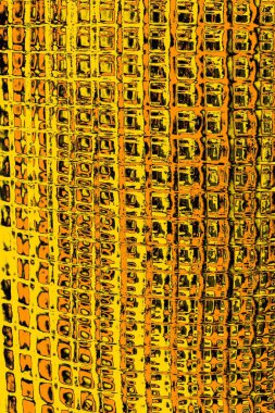 Kırmızı sarı ve siyah renkli kirli duvar, desenli arka plan.