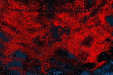 Çizik ve çatlaklarla metal doku