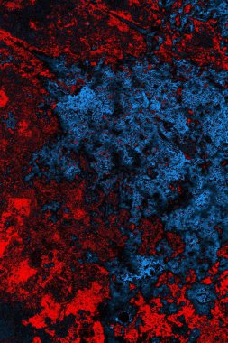 Çizik ve çatlaklarla metal doku