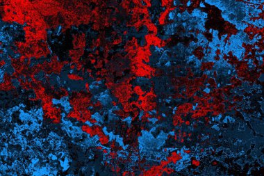 Çizik ve çatlaklarla metal doku