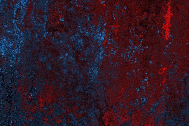 Dökülen boya paslı metal dokusu