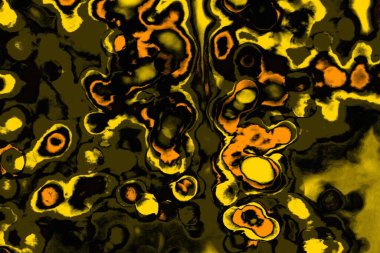 Kırmızı sarı ve siyah renkli kirli duvar, desenli arka plan. 