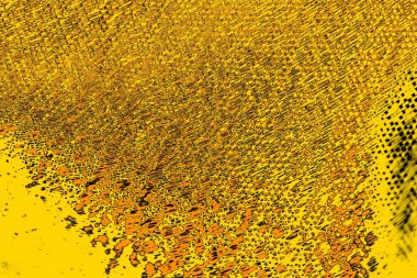 Kırmızı sarı ve siyah renkli kirli duvar, desenli arka plan.