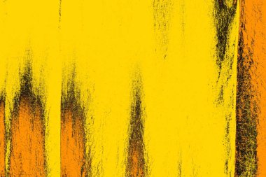 Kırmızı sarı ve siyah renkli kirli duvar, desenli arka plan.