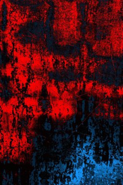 Çizik ve çatlaklarla metal doku