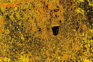 Kırmızı sarı ve siyah renkli kirli duvar, desenli arka plan. 