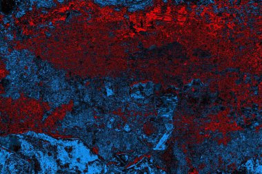 Çizik ve çatlaklarla metal doku