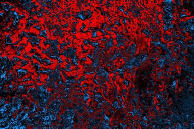 Dökülen boya paslı metal dokusu