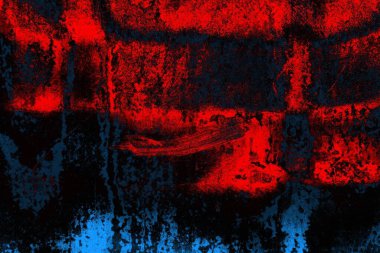 Çizik ve çatlaklarla metal doku