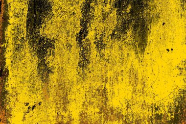 Kırmızı sarı ve siyah renkli kirli duvar, desenli arka plan.