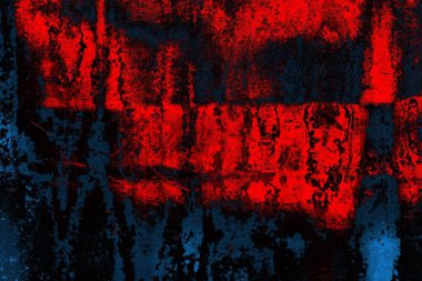 Çizik ve çatlaklarla metal doku