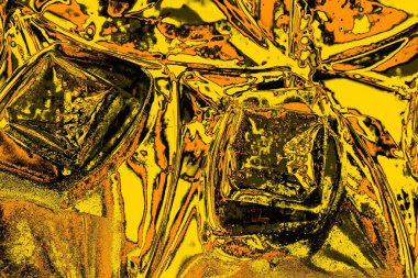 Kırmızı sarı ve siyah renkli kirli duvar, desenli arka plan.