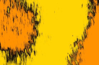 Kırmızı sarı ve siyah renkli kirli duvar, desenli arka plan.