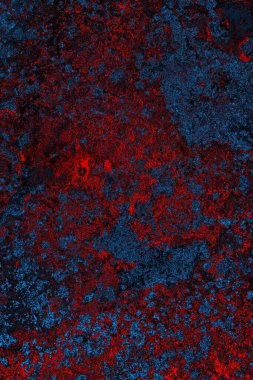 Dökülen boya paslı metal dokusu