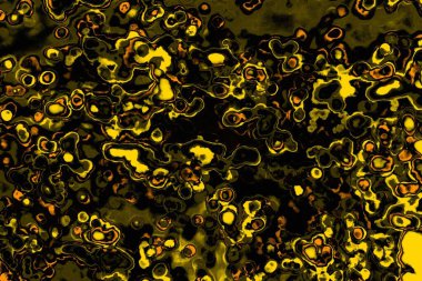 Kırmızı sarı ve siyah renkli kirli duvar, desenli arka plan.