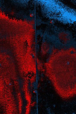 Çizik ve çatlaklarla metal doku