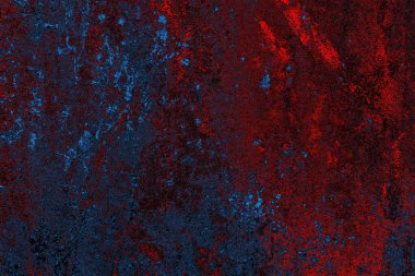 Dökülen boya paslı metal dokusu