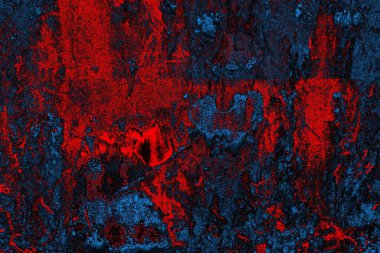 Dökülen boya paslı metal dokusu