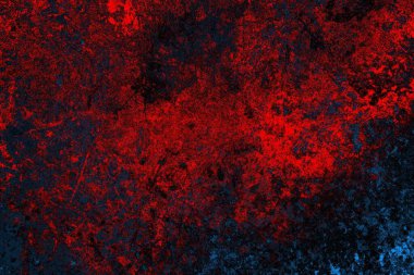 Çizik ve çatlaklarla metal doku