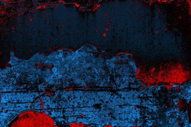 Çizik ve çatlaklarla metal doku