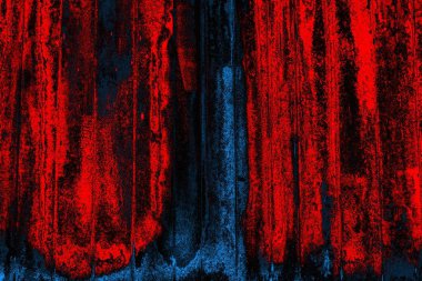 Çizik ve çatlaklarla metal doku