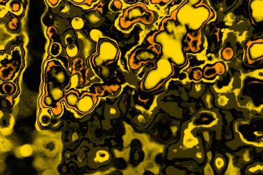 Kırmızı sarı ve siyah renkli kirli duvar, desenli arka plan. 