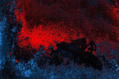 Çizik ve çatlaklarla metal doku