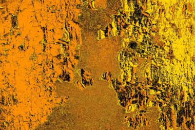 Kırmızı sarı ve siyah renkli kirli duvar, desenli arka plan.