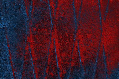 Çizik ve çatlaklarla metal doku