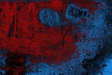 Çizik ve çatlaklarla metal doku