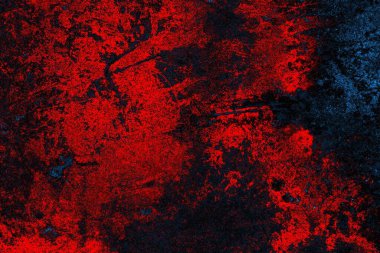 Çizik ve çatlaklarla metal doku