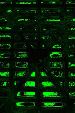 soyut yeşil ve siyah doku ve arkaplan, uzay duvar kağıdını kopyala