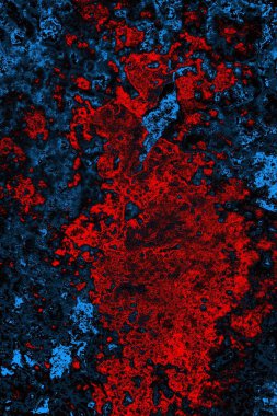 Çizik ve çatlaklarla metal doku