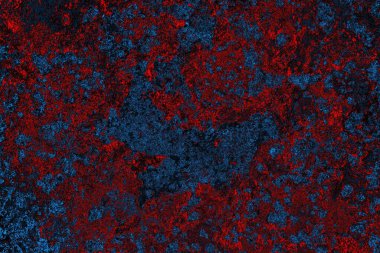 Dökülen boya paslı metal dokusu