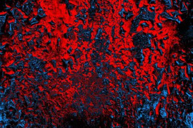 Dökülen boya paslı metal dokusu