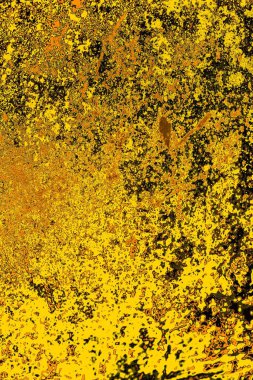 Kırmızı sarı ve siyah renkli kirli duvar, desenli arka plan. 