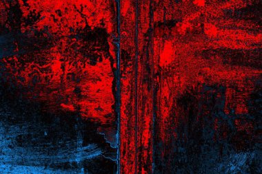 Çizik ve çatlaklarla metal doku