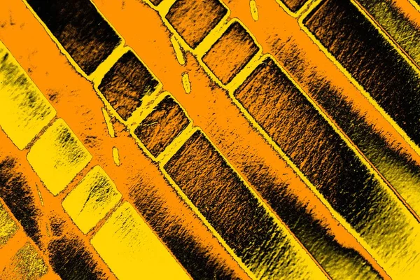 Kırmızı sarı ve siyah renkli kirli duvar, desenli arka plan.