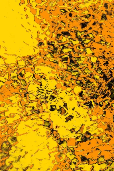 Kırmızı sarı ve siyah renkli kirli duvar, desenli arka plan.