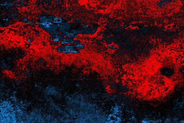 Çizik ve çatlaklarla metal doku