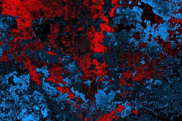 Çizik ve çatlaklarla metal doku