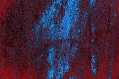 Çizik ve çatlaklarla metal doku